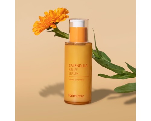 Siero alla calendula per sollievo della pelle FarmStay