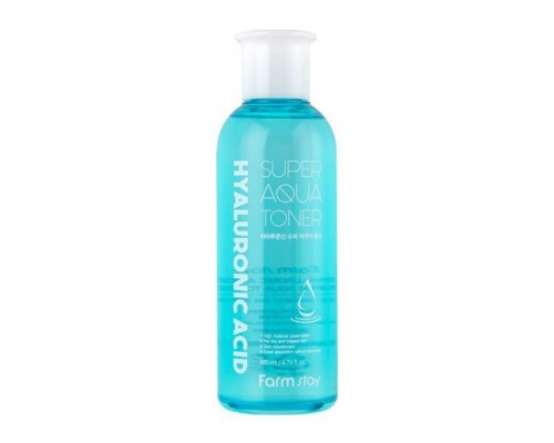 Toner all'acido ialuronico Super Aqua FarmStay 