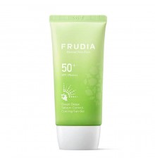 Gel solare rinfrescante SPF50+ PA++++ sebo-regolatore all'uva bianca Frudia