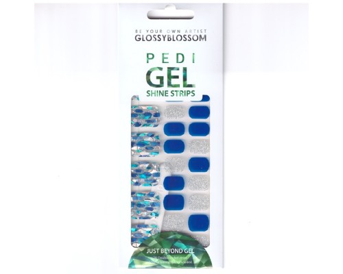 Adesivi per unghie dei piedi 05 Glossyblossom
