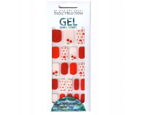 Adesivi per unghie delle mani 03 Glossyblossom