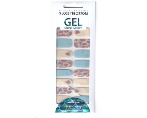 Adesivi per unghie delle mani 04 Glossyblossom