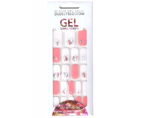 Adesivi per unghie delle mani 06 Glossyblossom