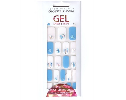Adesivi per unghie delle mani 07 Glossyblossom