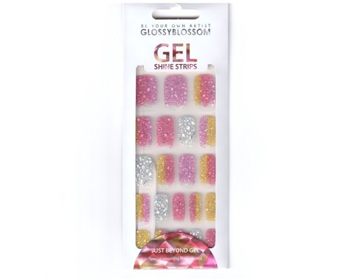 Adesivi per unghie delle mani 08 Glossyblossom