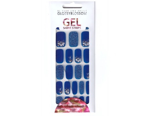 Adesivi per unghie delle mani 10 Glossyblossom