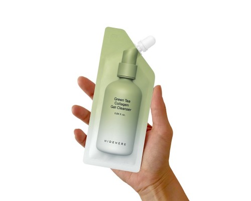 Gel detergente al té verde e collagene Hidehere