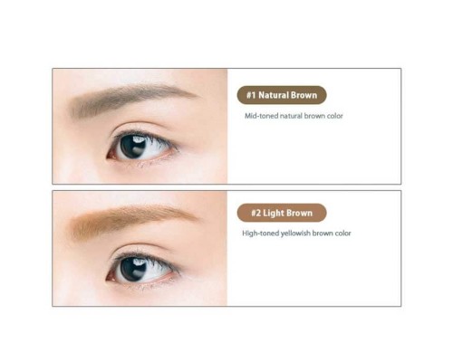 Mascara sopracciglia Wonder Drawing Brow Cara 02 Light Brown Holika Holika