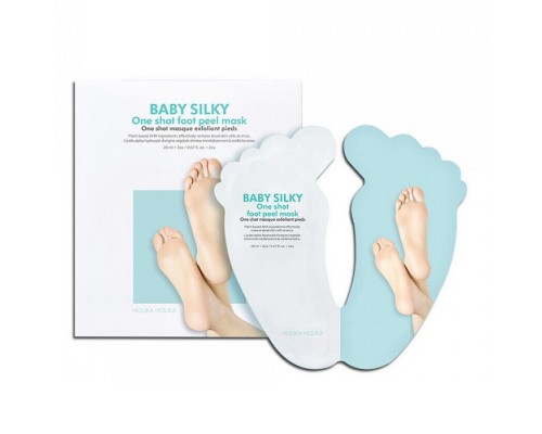 Maschera peeling piedi monouso Baby Silky Holika Holika