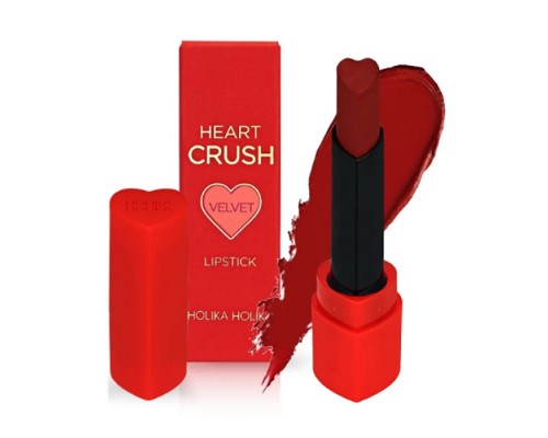 Rossetto vellutato Mordimi RD01 Heart Crush Holika Holika 