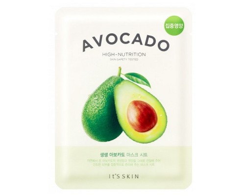 Maschera in tessuto all'avocado The Fresh It's Skin