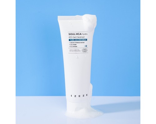Gel detergente idratante con pH 6.5 HNA Soul Izeze