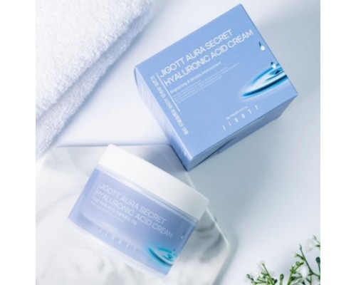 Crema viso all'acido ialuronico Aura Secret Jigott