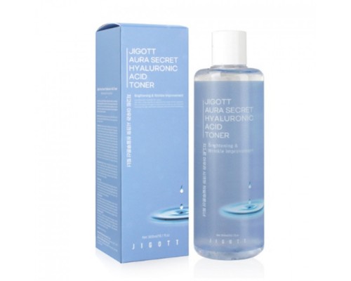 Toner viso all'acido ialuronico Aura Secret Jigott