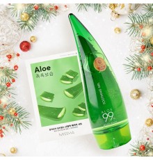 Set aloe: gel e maschera monouso