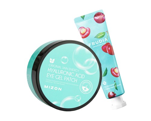 Set patch contorno occhi e crema mani