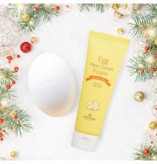 Set peeling e schiuma detergente all'uovo