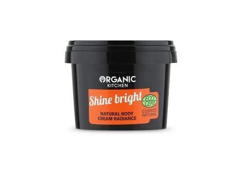 Crema corpo naturale illuminante Shine Bright Organic Kitchen