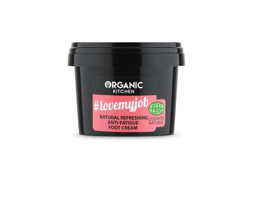 Crema per i piedi anti-fatica rinfrescante naturale Lovemyjob Organic Kitchen