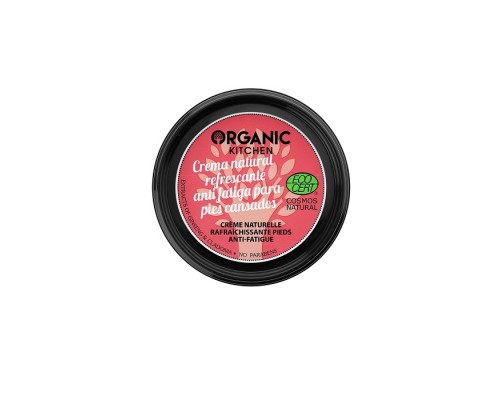 Crema per i piedi anti-fatica rinfrescante naturale Lovemyjob Organic Kitchen