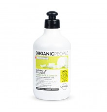 Liquido ecologico detergente all'olio di oliva e aloe Organic People