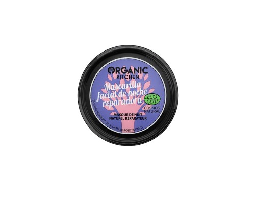 Maschera viso notte riparatrice naturale Night shift Organic Kitchen