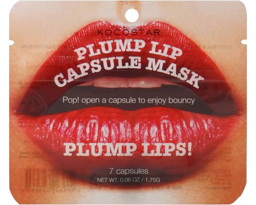 Maschera in capsule per rimpolpare le labbra Kocostar