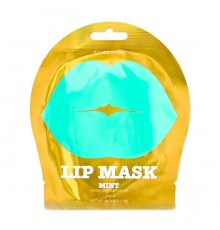 Maschera labbra color menta all'uva bianca Kocostar