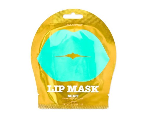 Maschera labbra color menta all'uva bianca Kocostar