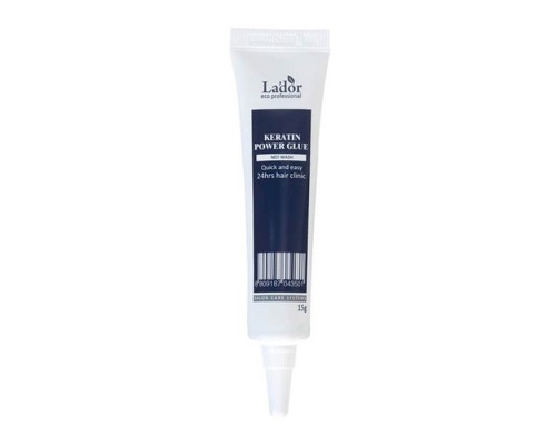 Maschera capelli senza risciacquo alla cheratina mini Power Glue La'dor