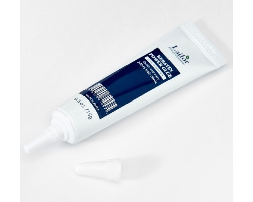 Maschera capelli senza risciacquo alla cheratina mini Power Glue La'dor