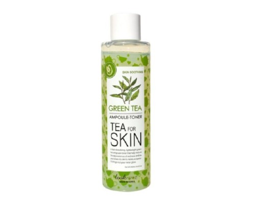 Ampoule-toner viso al tè verde Tè per la Pelle LookATME