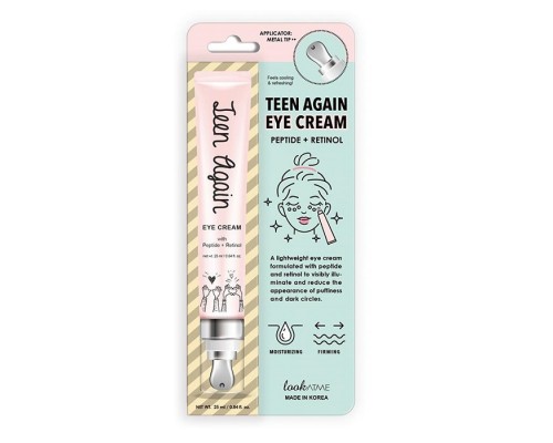 Crema contorno occhi con peptidi e retinolo Di Nuovo Adolescente LookATME