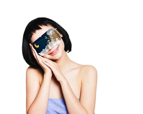 Maschera occhi autoriscaldante delicata LookATME