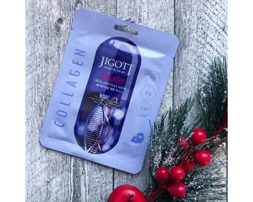Maschera-ampoule al vero collagene Jigott