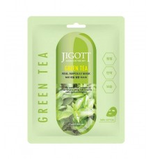 Maschera-ampoule al vero tè verde Jigott