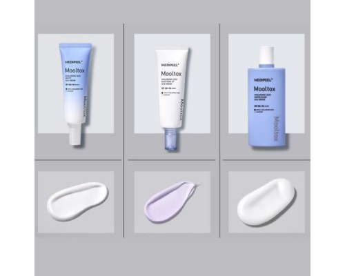Crema solare all'acido ialuronico Air Fit Mooltox Aqua SPF50+ PA++++ Medi-Peel