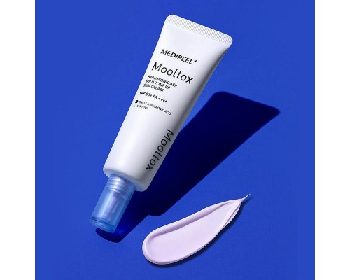 Crema solare delicata Tone Up all'acido ialuronico Mooltox SPF50+ PA++++ Medi-Peel
