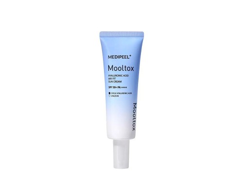 Crema solare all'acido ialuronico Air Fit Mooltox Aqua SPF50+ PA++++ Medi-Peel