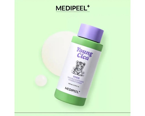 Essenza-toner anti imperfezioni lenitivo al PDRN e centella asiatica Young Cica PDRN Medi-Peel