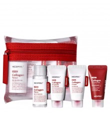 Kit di prova per la cura della pelle al collagene e lattobatteri Red Medi-Peel