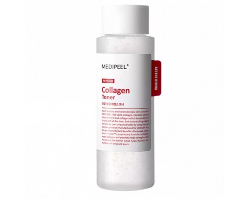 Toner-essenza al collagene, peptidi e lattobatteri Red Medi-Peel
