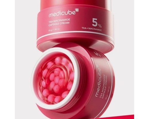 Crema alla niacinamide TXA con le capsule TXA MediCube