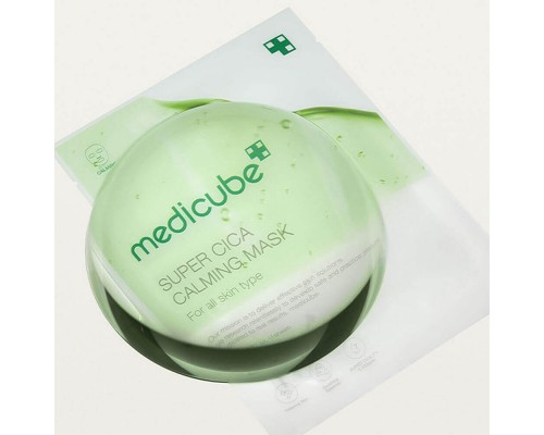 Maschera calmante alla centella asiatica MediCube