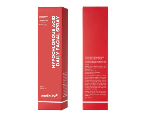 Spray quotidiano per il viso all'acido ipocloroso MediCube