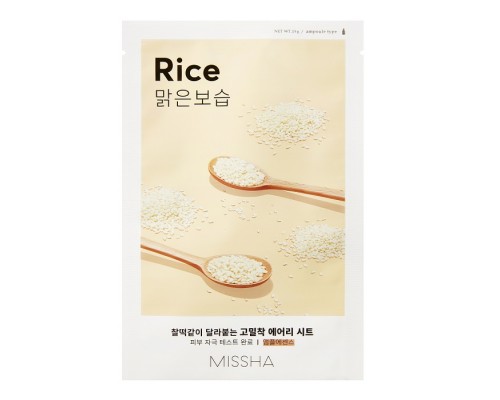 Maschera in tessuto al riso Airy Fit Missha