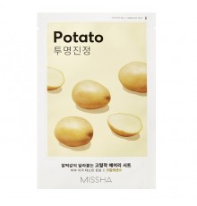Maschera viso monouso in tessuto all'estratto di patata Airy Fit Missha