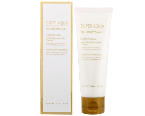 Schiuma detergente Cell Renew Snail Super Aqua Missha