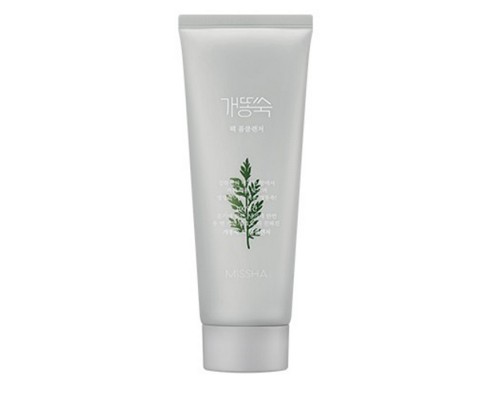 Schiuma detergente e maschera all'artemisia Time Revolution Missha 