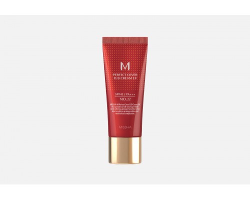 BB Crema No.22 Cool Sand 20 ml Perfect Cover EX Missha